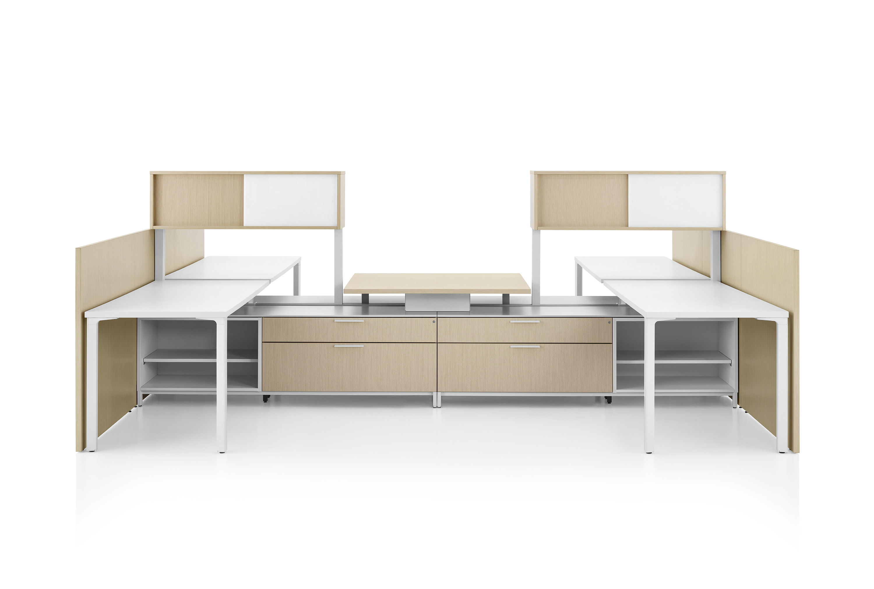 办公屏风|屏风工作站|办公家具|万象城(中国)家具|Canvas Dock 开放式办公区